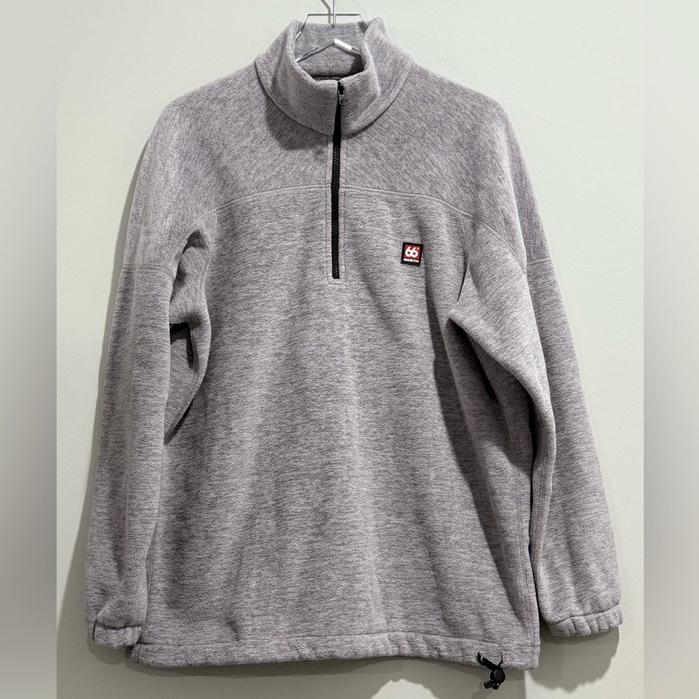 Gray Fleece Jacket for Men